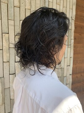 パーク(PAAQ) paaq 木村 大人メンズミディアムパーマ