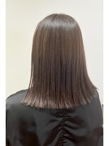 アングゥギャラリー(ungu GALLERY)&nbsp;ワンレングス/ベージュ／切りっぱなし