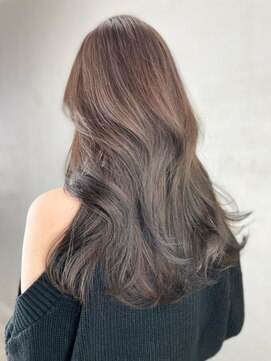 アイティーバイアルバム 下北沢店(IT by ALBUM) ワンホンヘア_アースカラーくびれヘアツートンカラー_ba371391