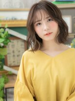 カバーヘア ブリス 川口(COVER HAIR bliss)&nbsp;バレイヤージュくせ毛風小顔なみなみウェーブ