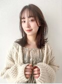 ◎くびれヘア小顔カット外ハネレイヤーボブ大人かわいい《池袋》