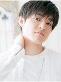アッシュブラックで旬な男前なスリークショートe与野