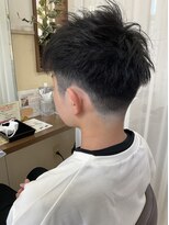 コアフィールフィス(COIFFURE fils)&nbsp;【見附　今町】メンズ似合わせフェード刈り上げ　ツーブロック