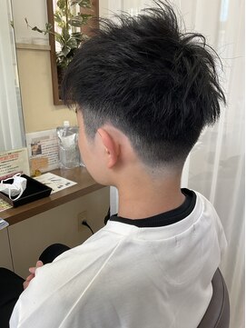 コアフィールフィス(COIFFURE fils) 【見附 今町】メンズ似合わせフェード刈り上げ ツーブロック