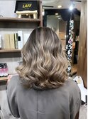#ショコラアッシュ#ヘルシースタイル#ふんわりカール