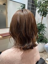 グッディ 倉敷中島店(GOOD-DAY)&nbsp;《カンダ》コテ巻きボブ×グレーベージュ