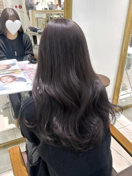 フォルテ 表参道店(FORTE) 透けるダークラベンダーカラー