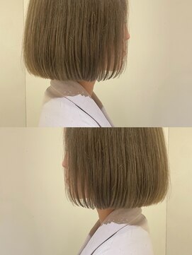 アフェクト 上大岡(affect) 切りっぱなしボブ/エアリーロング/美髪/ピンクブラウン/上大岡