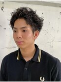 [オカダケント]メンズスパイキーヘア