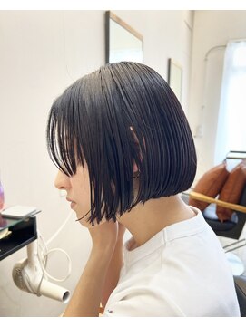 アスラン(ASLAN) 【aslan】ステップボブ/ミニボブ/暗髪