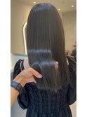 髪質改善＊ロングレイヤーグレーベージュ＊美髪【Zina船橋】