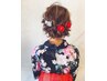 浴衣着付け＋ヘアセット ￥7,700