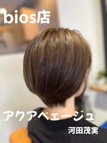 アヤジンビオス店(Ayajn bios)&nbsp;30代、40代のショートボブ
