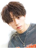 波巻きセンター/ニュアンスパーマ[下北沢/men's]