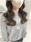 【amoretto_miu】olive greige / 韓国巻き