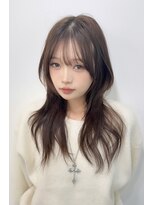 レミエ ダイカンヤマ(lemiie)&nbsp;韓国レイヤー☆ウルフカット☆ハッシュカット☆レイヤーロング