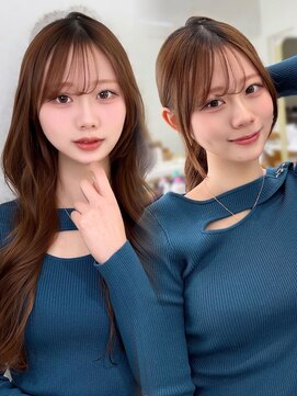 レイリー 原宿 表参道(Rayreee) 小顔薄め流し前髪/似合わせ顔周り/韓国風レイヤーヨシンモリ