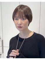 ロンドアンメゾン 原宿(Lond un Maison.)&nbsp;ミニウルフレイヤーカット顔周り前髪韓国ショートボブ/原宿