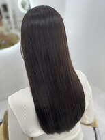 アイニ 大阪上本町店(aini)&nbsp;アディクシー/ブリーチなし/透明感/ツヤ/黒髪