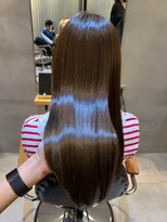 ジーナ 船橋(Zina) 髪質改善*ロングレイヤーグレーベージュ*美髪【Zina船橋】