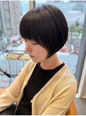 丸っとショートボブ【kalon柏の葉キャンパス  安藤渉】