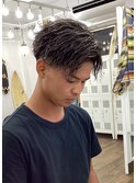 メンズ王道ツイストパーマ