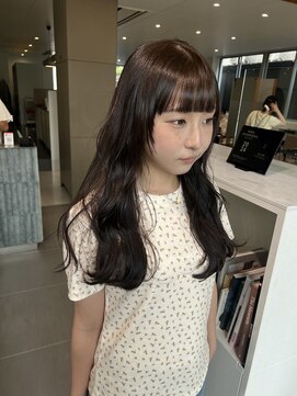 ローレンアオ(LOREN AO) くびれヘア/アプリコットオレンジ/ハイライトカラー/栄矢場