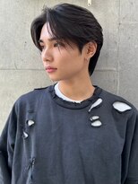 ニコ トウキョウ ヨコハマ(nico)&nbsp;メンズセンターパートニュアンスパーマ毛流れメンズパーマ刈上げ