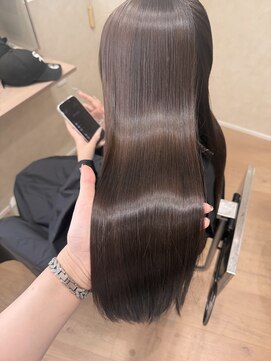 アヴァンスクロス あべのルシアス店(AVANCE.CROSS) 艶髪ブラウン