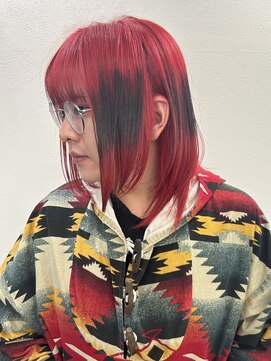 いろあそび 町田 red×black デザインカラー