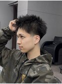 スパイキーショート フェード