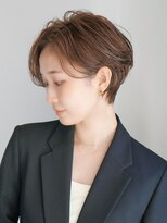 インセプション 銀座(INCEPTION)&nbsp;切りっぱなしショート・ボブ/絶壁解消/前髪なし/40代/30代/丸顔