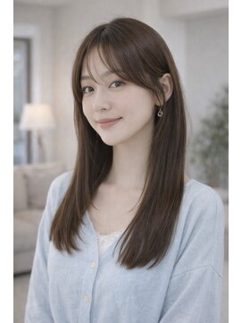 ラクヘアー 住吉店(rak hair) 美髪ストレートロングヘアー
