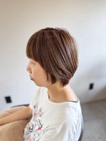 ロルド シェリ(Rold Cheri) 【山本智文】脱白髪染めハイライトショートカット