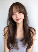 田中みな実風ナチュラルロング