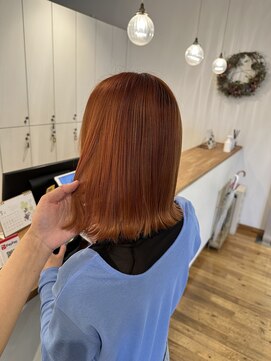 ルッツ(Lutz. hair design) orange 0418