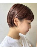 艶感コンパクトショート ・エアリーショートボブ ・小顔ショート