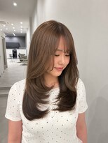 ヴェルア 四条烏丸(Velua) ミルクティーブラウン ブリーチ ミルクティー ベージュ