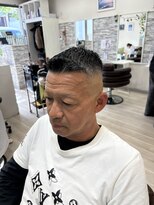 アンサ 伏見桃山店(ANSA) フェード/メンズショート/黒髪ショート/刈り上げ/伏見桃山メンズ