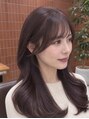 テラスアヴェダ(Terrace AVEDA) インスタでよく見る結んでも可愛い顔まわり前髪カット指名多数