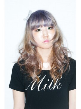 オーバーキャプテンネイキッド(OVER CAPTAIN NAKED) ほんわり柔らかシャーベットロング（シャーベットカラーロング）