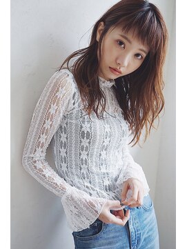 セラ ヘアデザイン(SELAh) 大人の為のリラックス感ある小顔スタイル＊くびれミディ