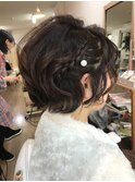 ショートカットアレンジ【ヘアアレンジ　八王子/立川/立川南口】
