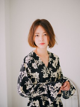 アジト ヘアーアンドリラクゼーション(AJITO HAIR&RELAXATION) 切りっぱなしボブ