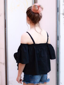 レガーミ(Legami) 【Legami】グラデーションカラー　お団子アレンジ