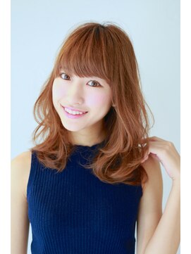 ヘアーズ ギュゼルバヤン(hair’s Guzel Bayan) 大人可愛いウェーブ　前髪/イメチェン