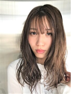 ヘアサロンM 新宿 ミルクティーグレージュ☆