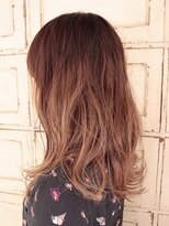 ロリム(RorriM)&nbsp;マロンベージュ　グラデーションカラー　ダブルカラー