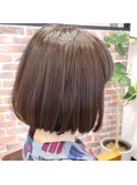 個性派☆重めボブ