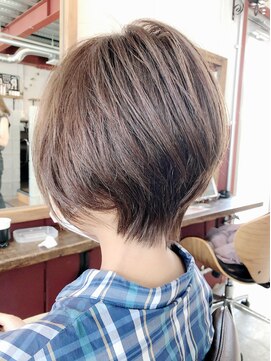 ルーファス 恵比寿 渋谷(Ruufus) 40代大人女性マッシュショートボブ【Ruufus恵比寿渋谷】31518